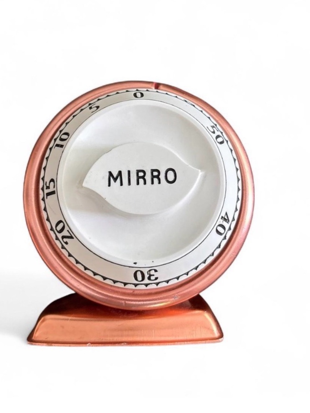 Mirro pink kitchen timer works